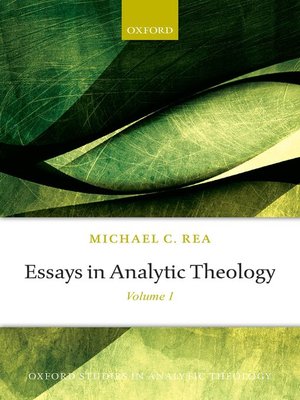 cover image of Essays in Analytic Theology
